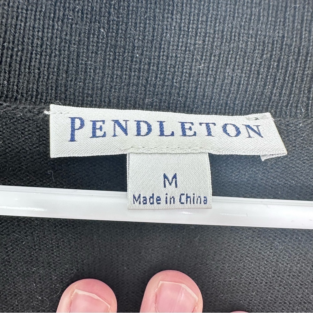 Pendleton Classic Longline V Neck 100% Merino Woo… - image 2